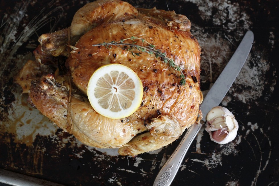 Easy Lemon and Herb Roasted Chicken